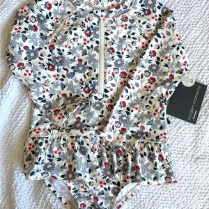 2T Modern Moments Long Sleeve Swimsuit New w/ Tags UPF 50+